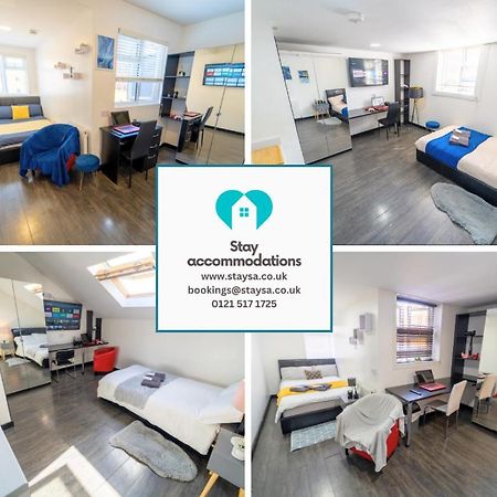 Staysa Equipped Studios Near Qe And Uob In Guesthouse Close To The City! Birmingham Extérieur photo