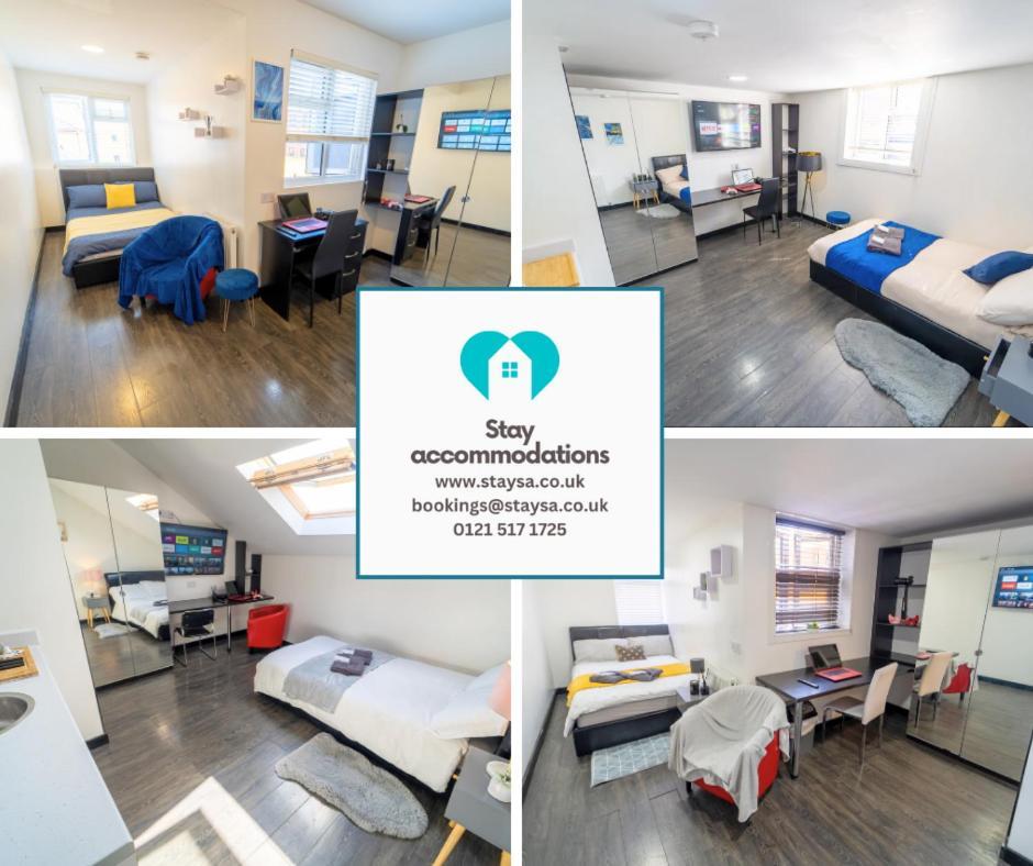 Staysa Equipped Studios Near Qe And Uob In Guesthouse Close To The City! Birmingham Extérieur photo